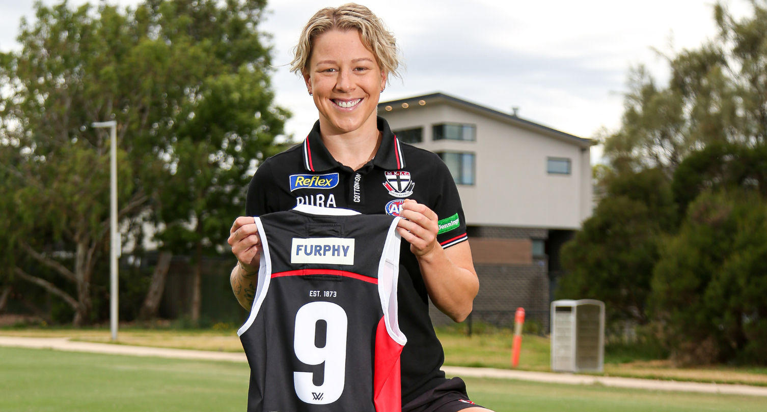 St Kilda player, Kate McCarthy