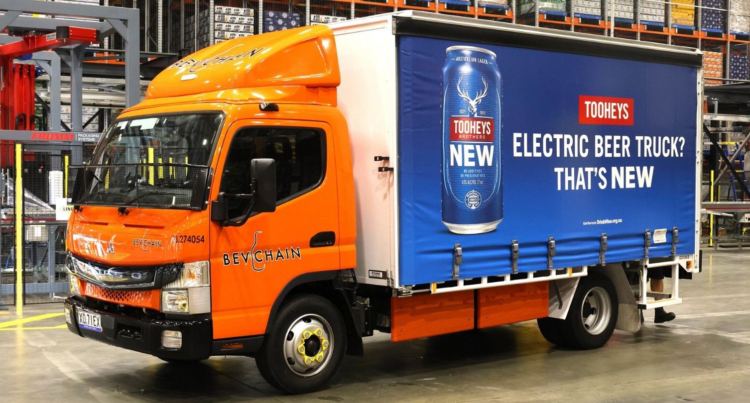 Electric Beer Truck? That’s New