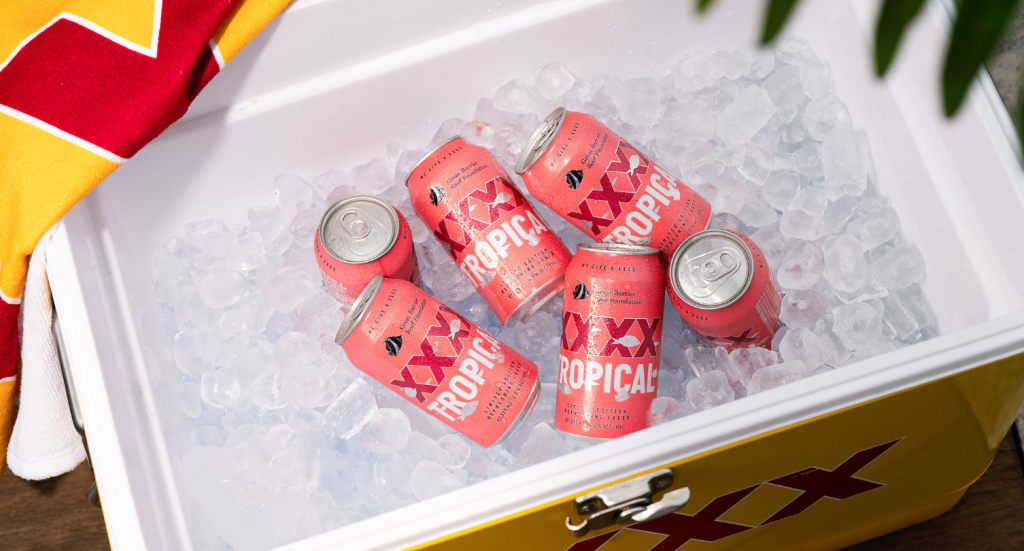XXXX Tropical lager